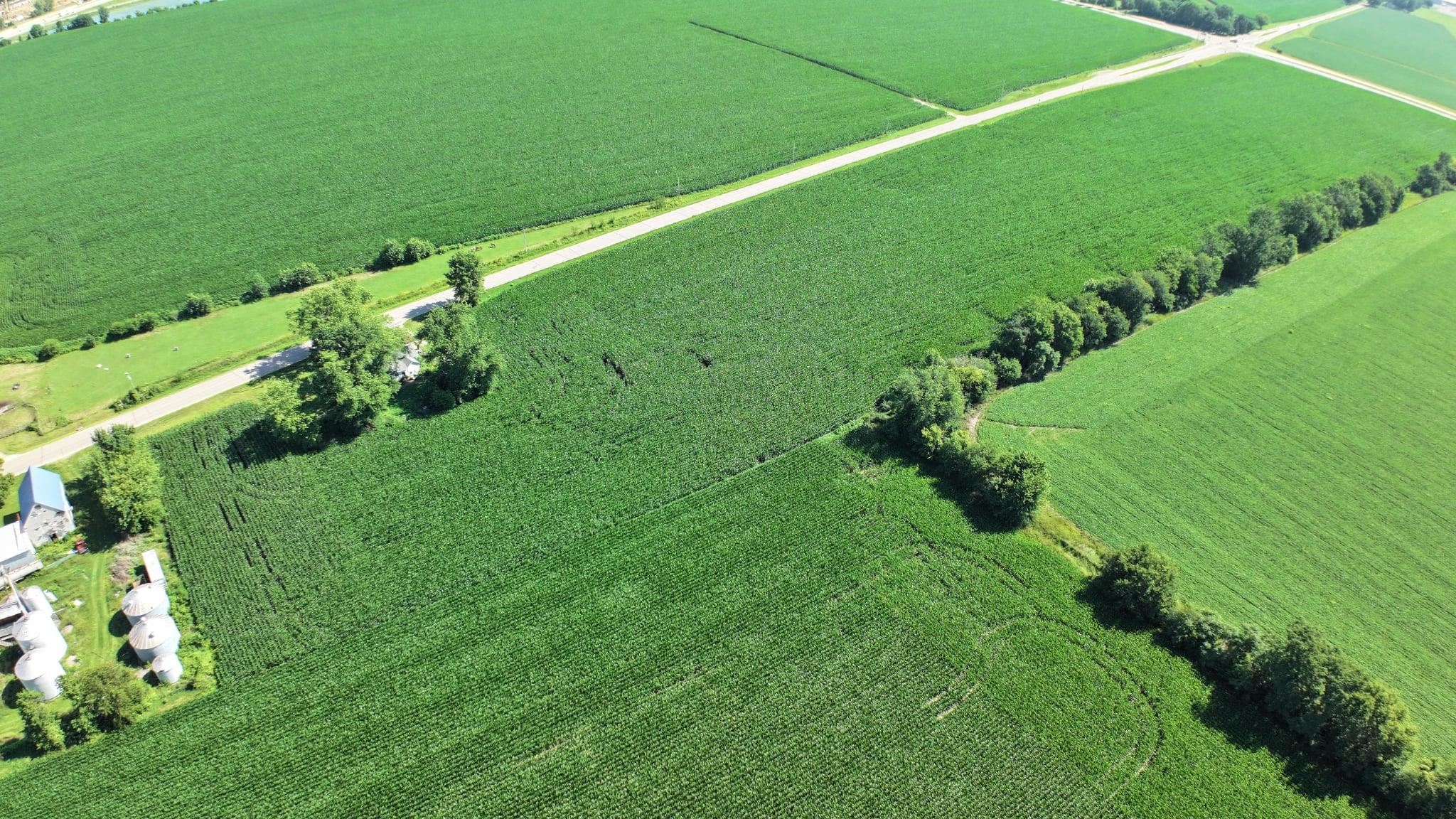 2724 East Stateline Road Clinton, WI 53511 - Photo 3 of 4 a lush green field with lots of green space