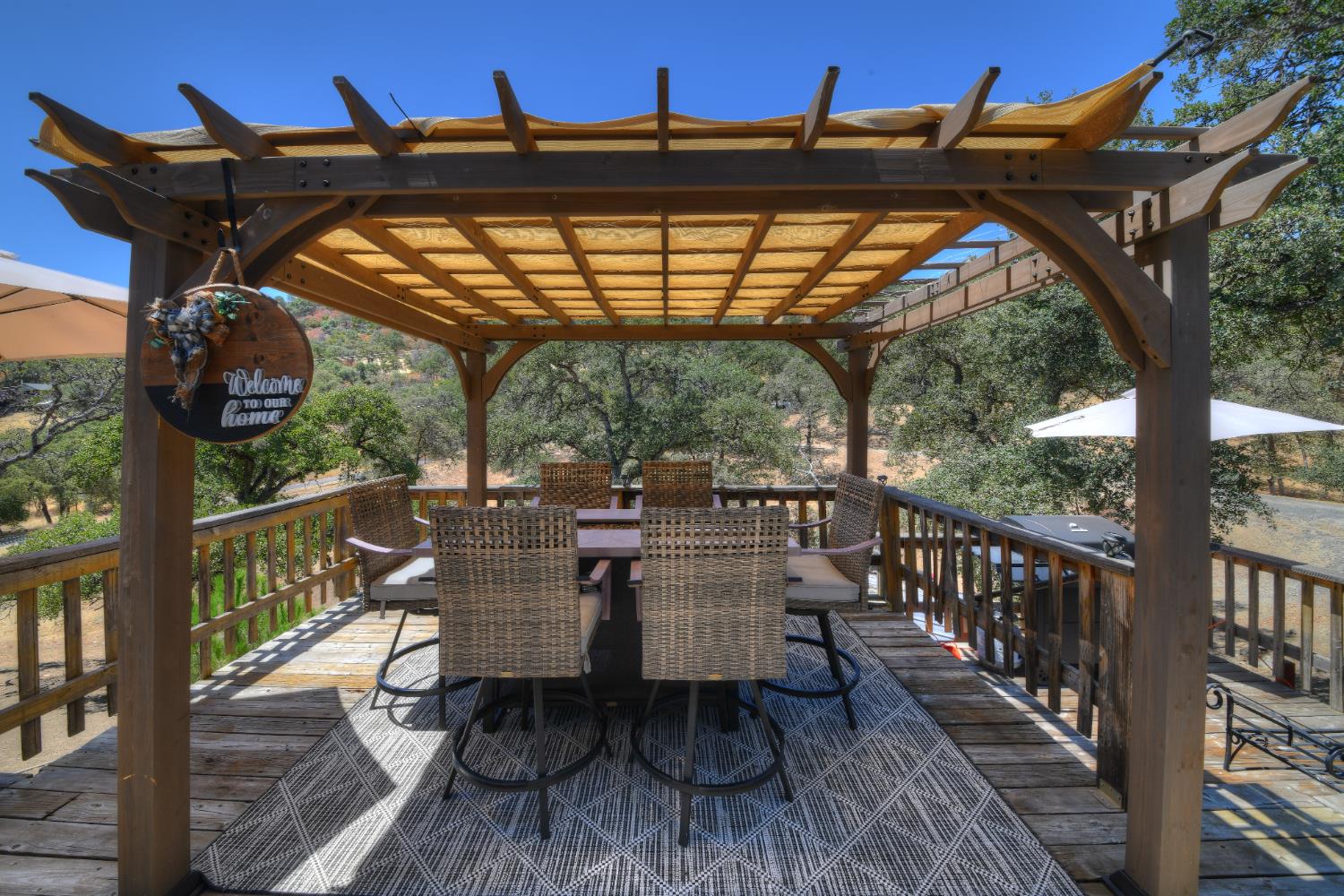 17045 Table Mountain Road Jamestown, CA 95327 - Photo 39 of 59 a view of balcony with furniture and outdoor seating