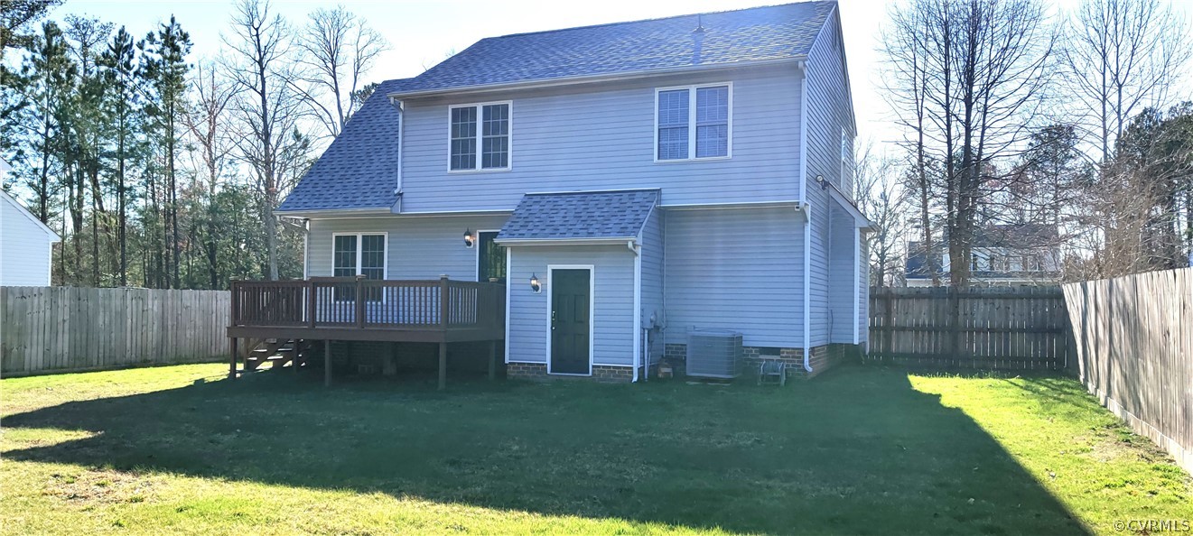 5219 Turner Road North Chesterfield, VA 23234 - Photo 5 of 14 Fully fenced rear yard