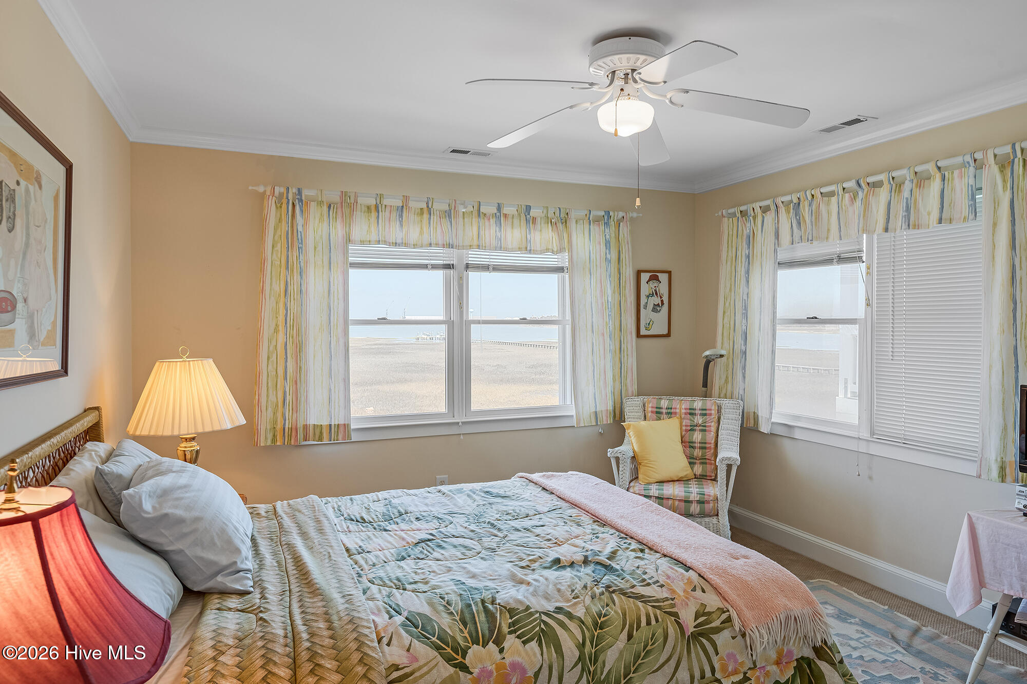 1711 East Fort Macon Road Atlantic Beach, NC 28512 - Photo 21 of 42 Bedroom 2 Sound view