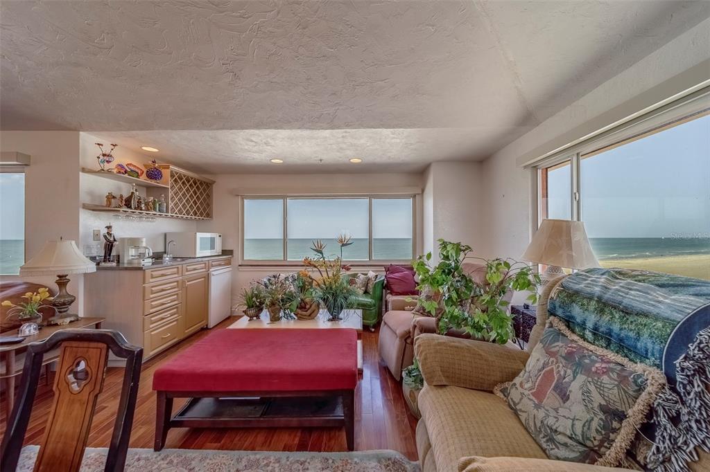 17606 Lee Avenue Redington Shores, FL 33708 - Photo 63 of 85 a living room with furniture and a potted plant