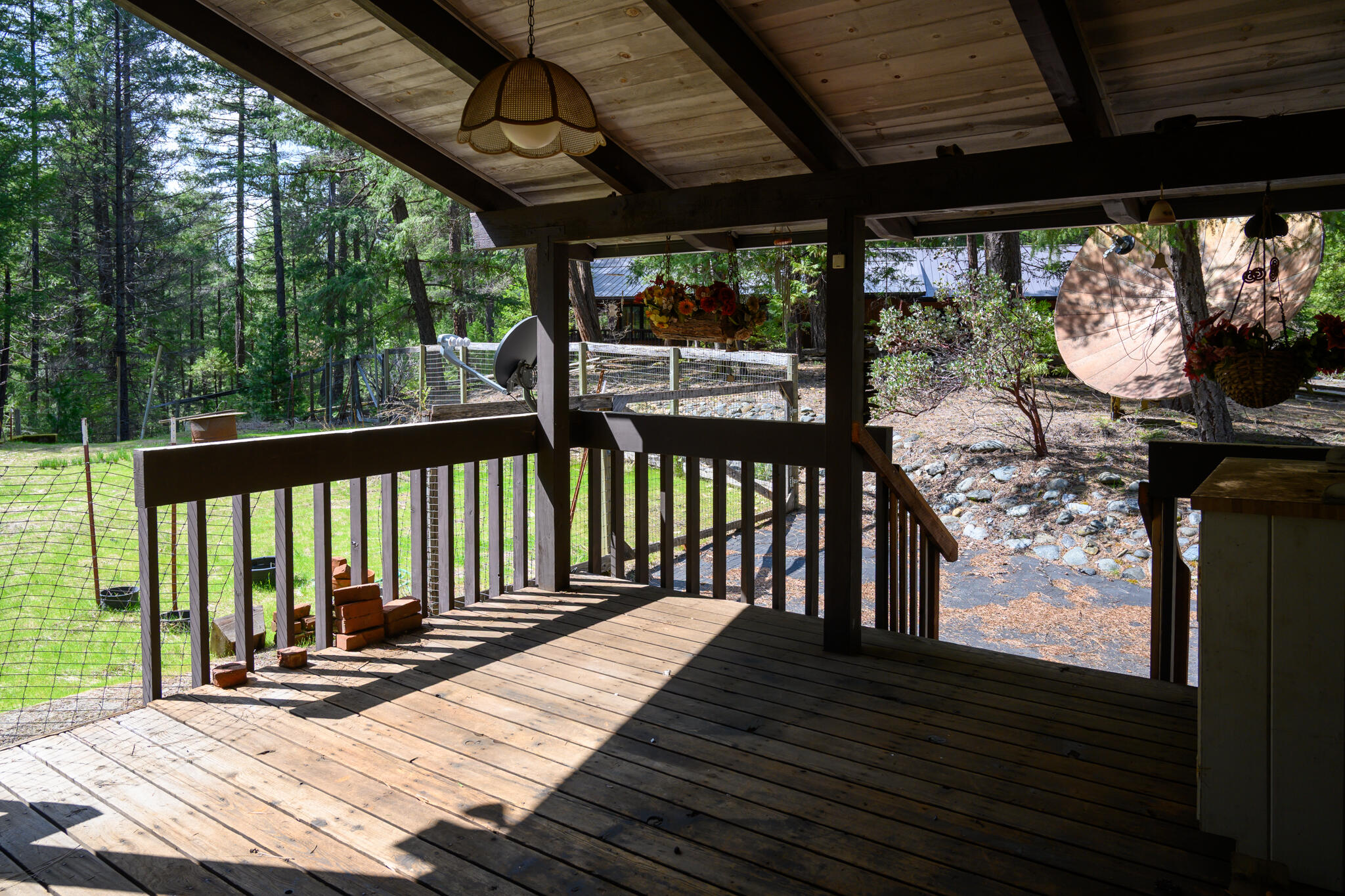 81 Swift Creek Road Trinity Center, CA 96091 - Photo 42 of 54 Side BBQ Deck