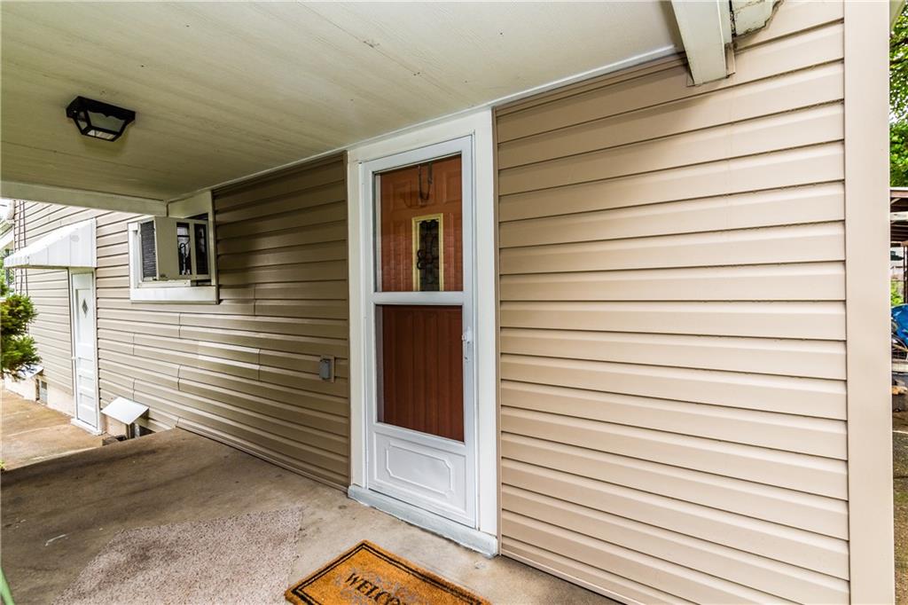 120 Park Road Ambridge, PA 15003 - Photo 11 of 25 Covered side Porch off the Kitchen