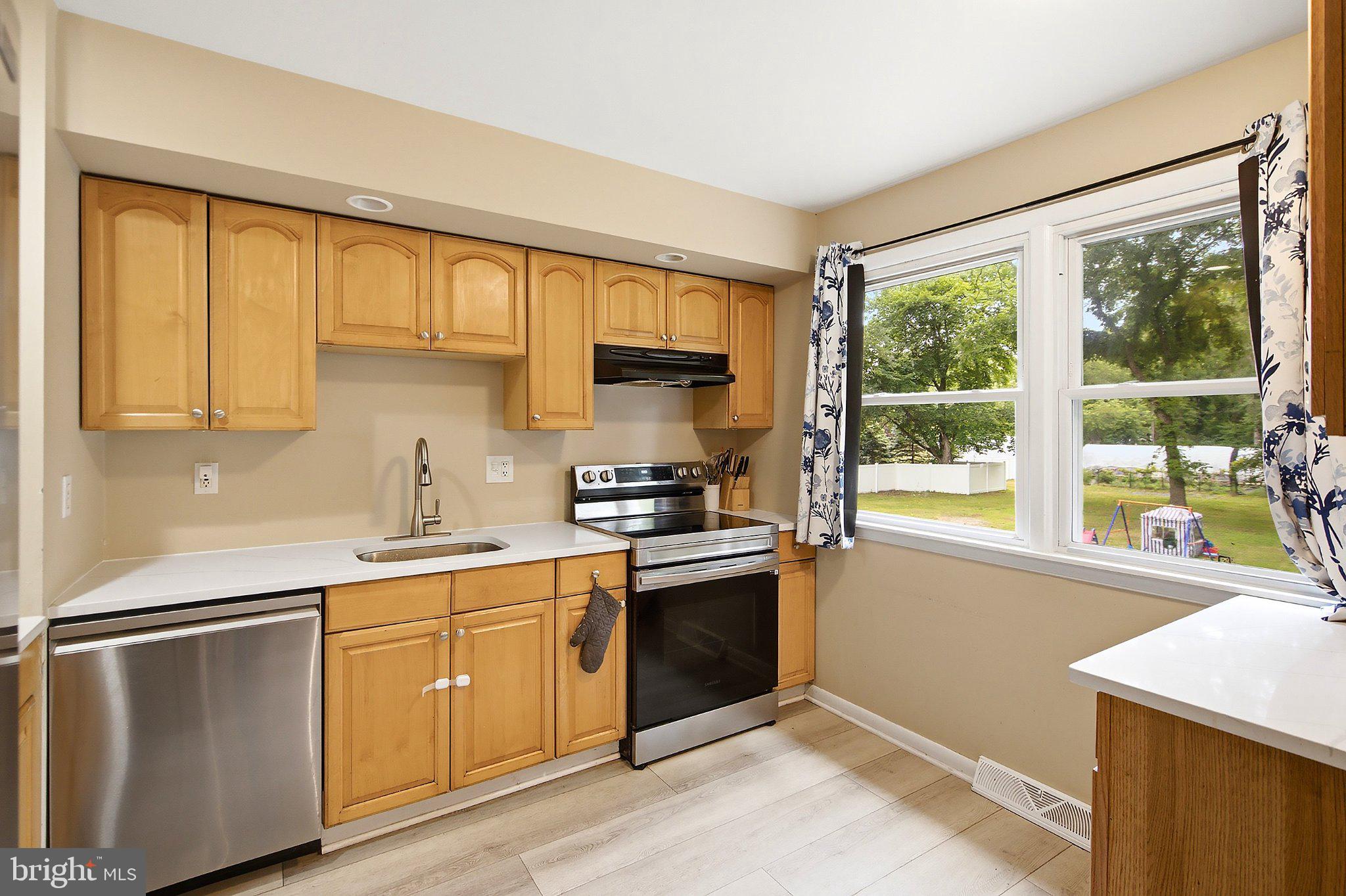 5017 Church Road Mount Laurel, NJ 08054 - Photo 10 of 37 Bright kitchen with scenic views.