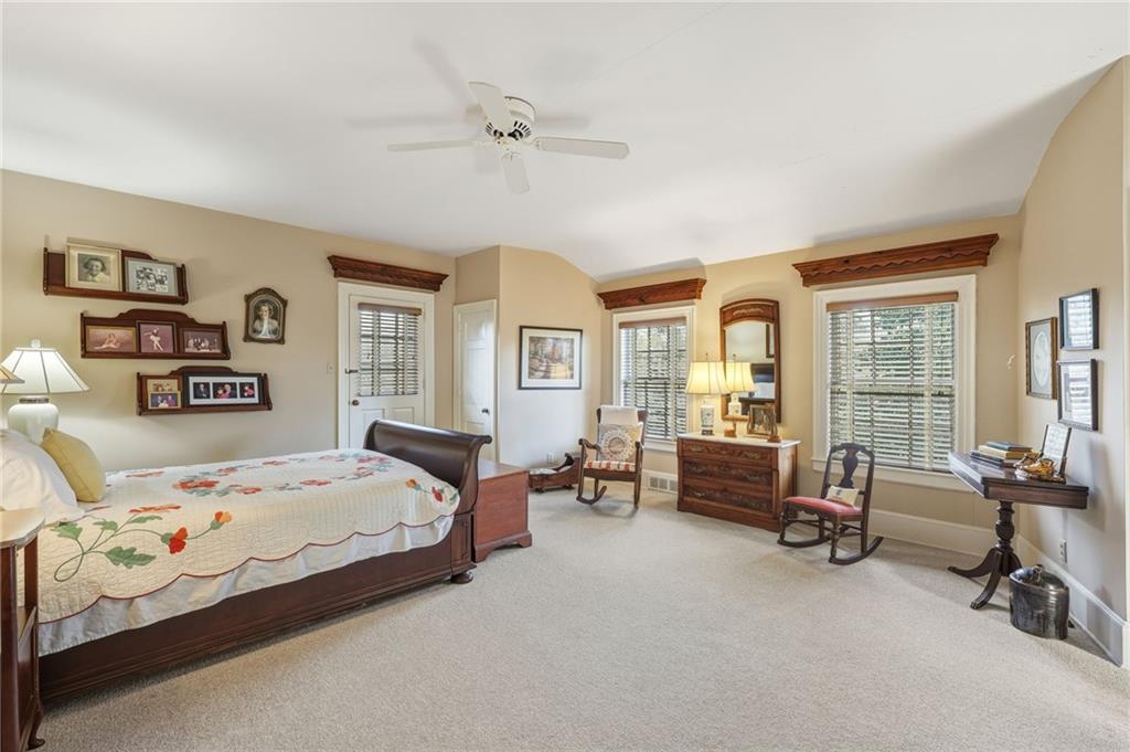 1606 Riverside Drive Gainesville, GA 30501 - Photo 29 of 55 a bedroom with a bed and furniture