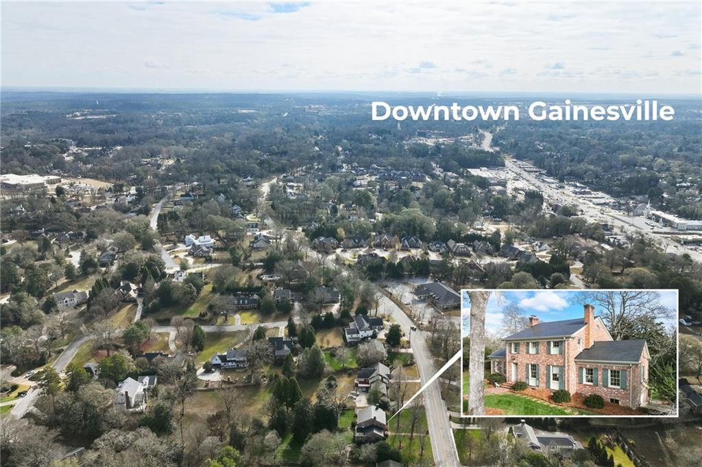 1606 Riverside Drive Gainesville, GA 30501 - Photo 54 of 55 an aerial view of multiple house