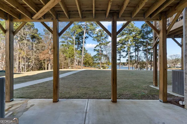 a view of outdoor space with trees
