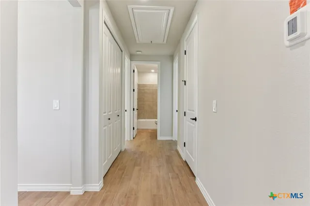 wooden floor in a gallery