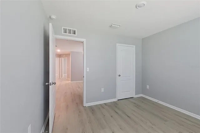 wooden floor in a room