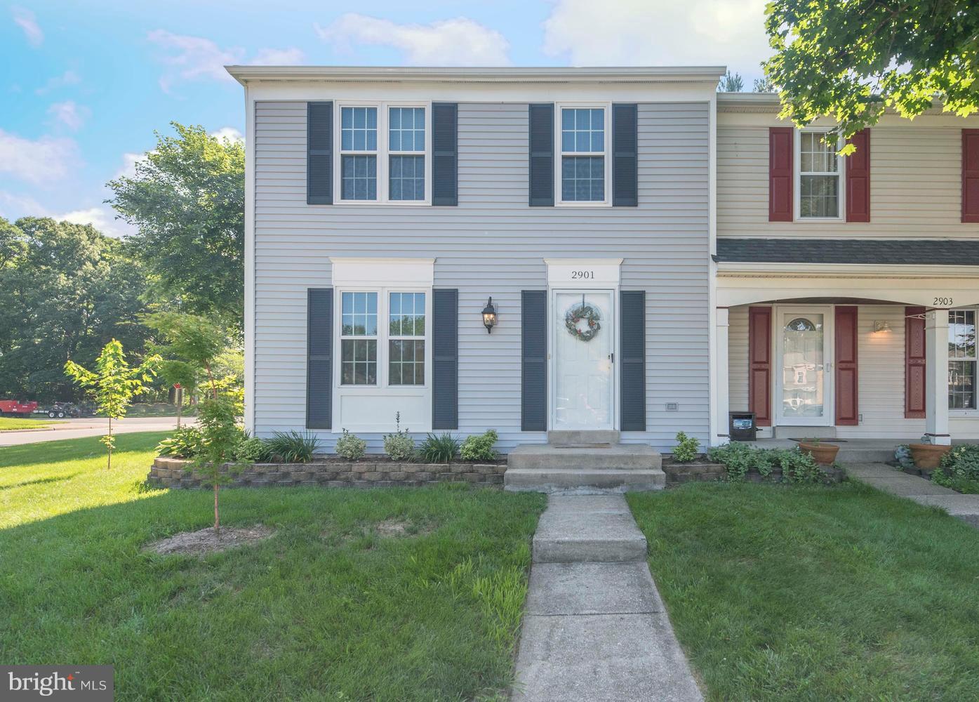 2901 Marsala Court Woodbridge, VA 22192 - Photo 1 of 30 Front w/new landscaping, vinyl siding, shutters
