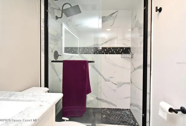 a close view of walk in closet