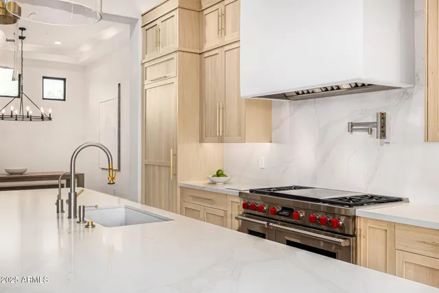 a white bath tub sitting in a bathroom