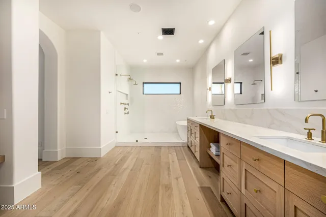 a outdoor space with patio furniture and a potted plant