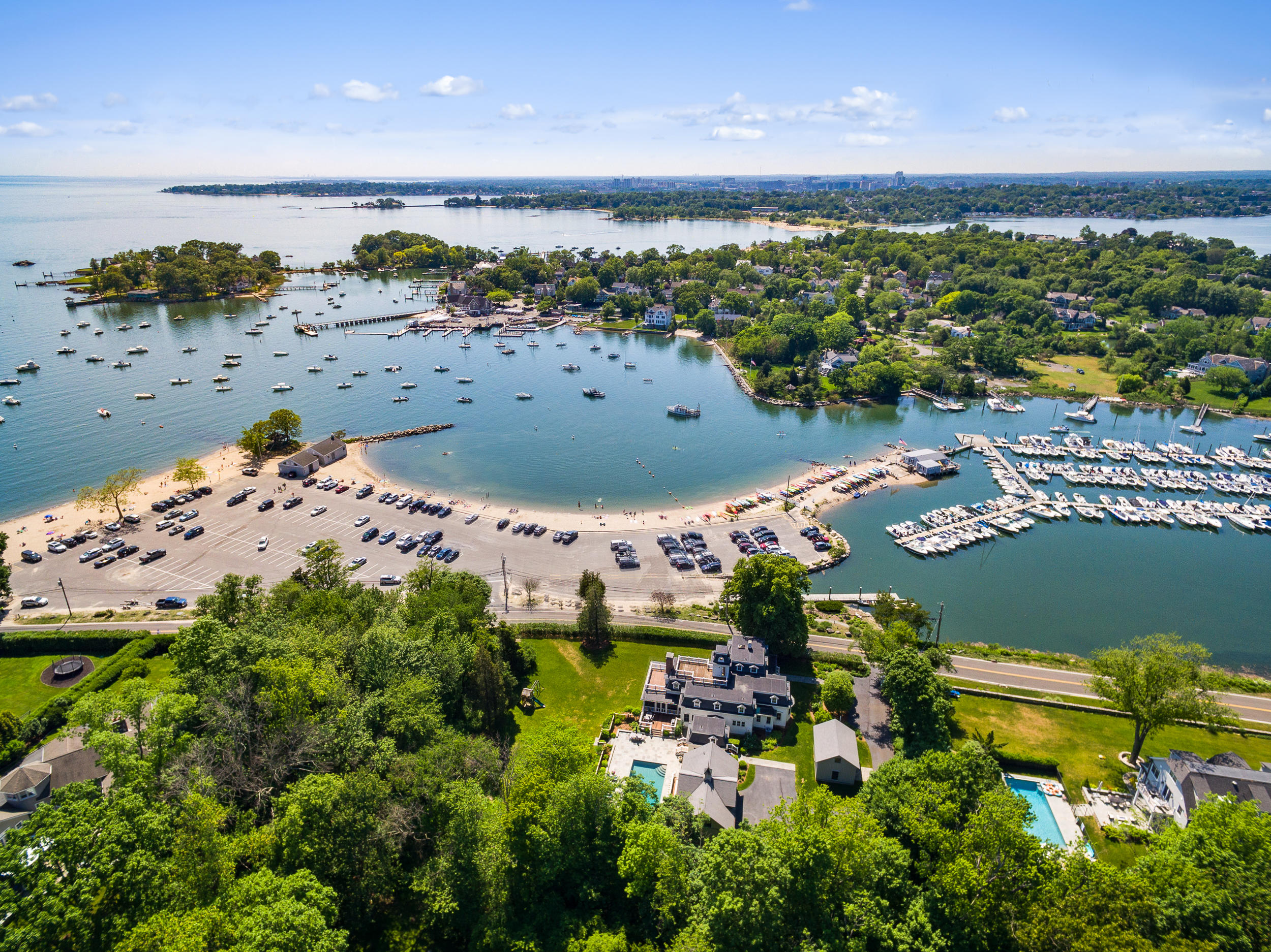 136 Pear Tree Point Road Darien, CT 06820 - Photo 10 of 56 a view of a city