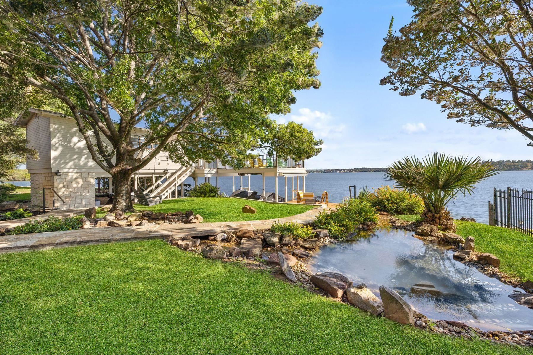 14 Beaver Island Road Granite Shoals, TX 78654 - Photo 10 of 30 a view of yard with grass and trees