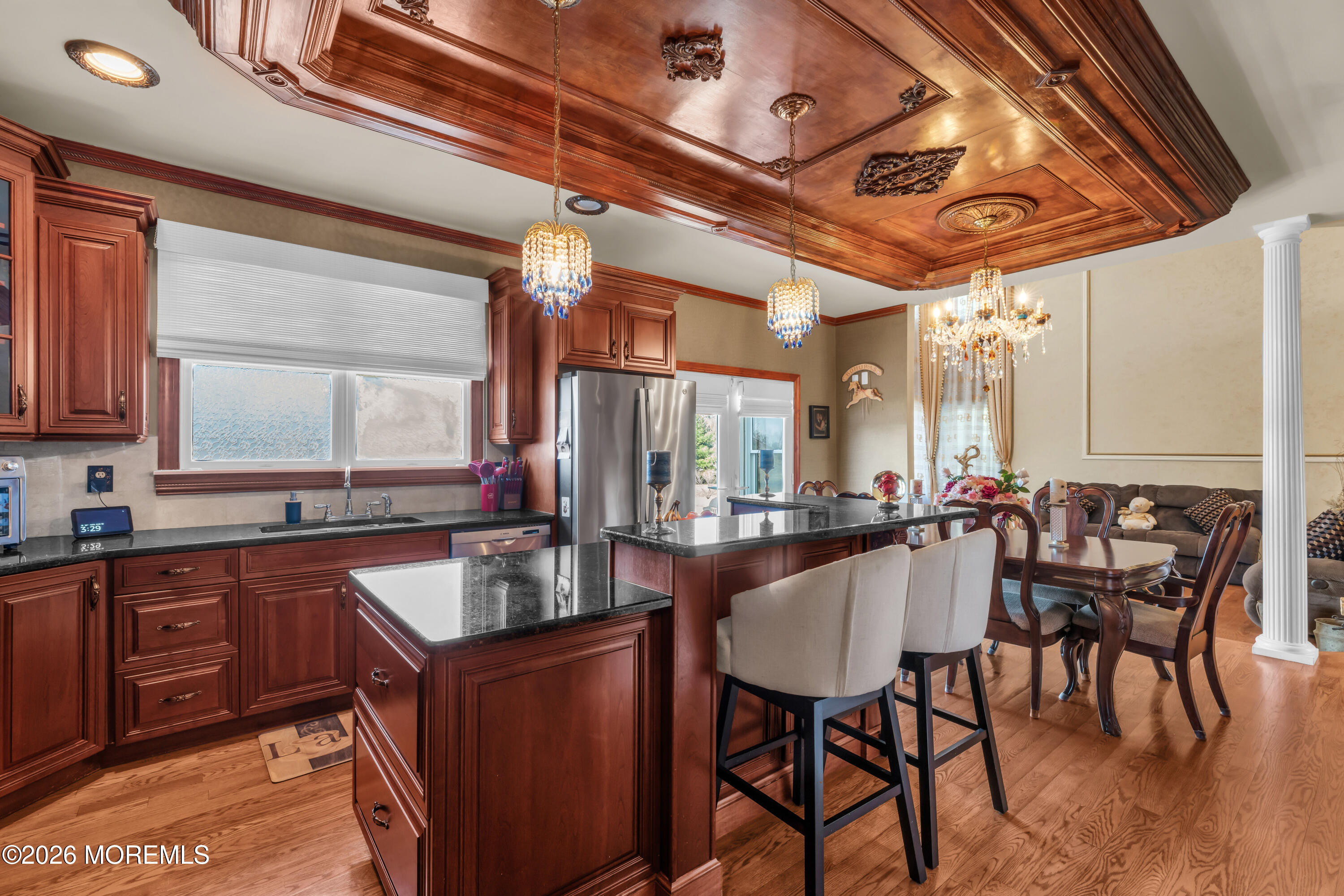 60 Yellow Meetinghouse Road Cream Ridge, NJ 08514 - Photo 22 of 59 a kitchen with a dining table and chairs