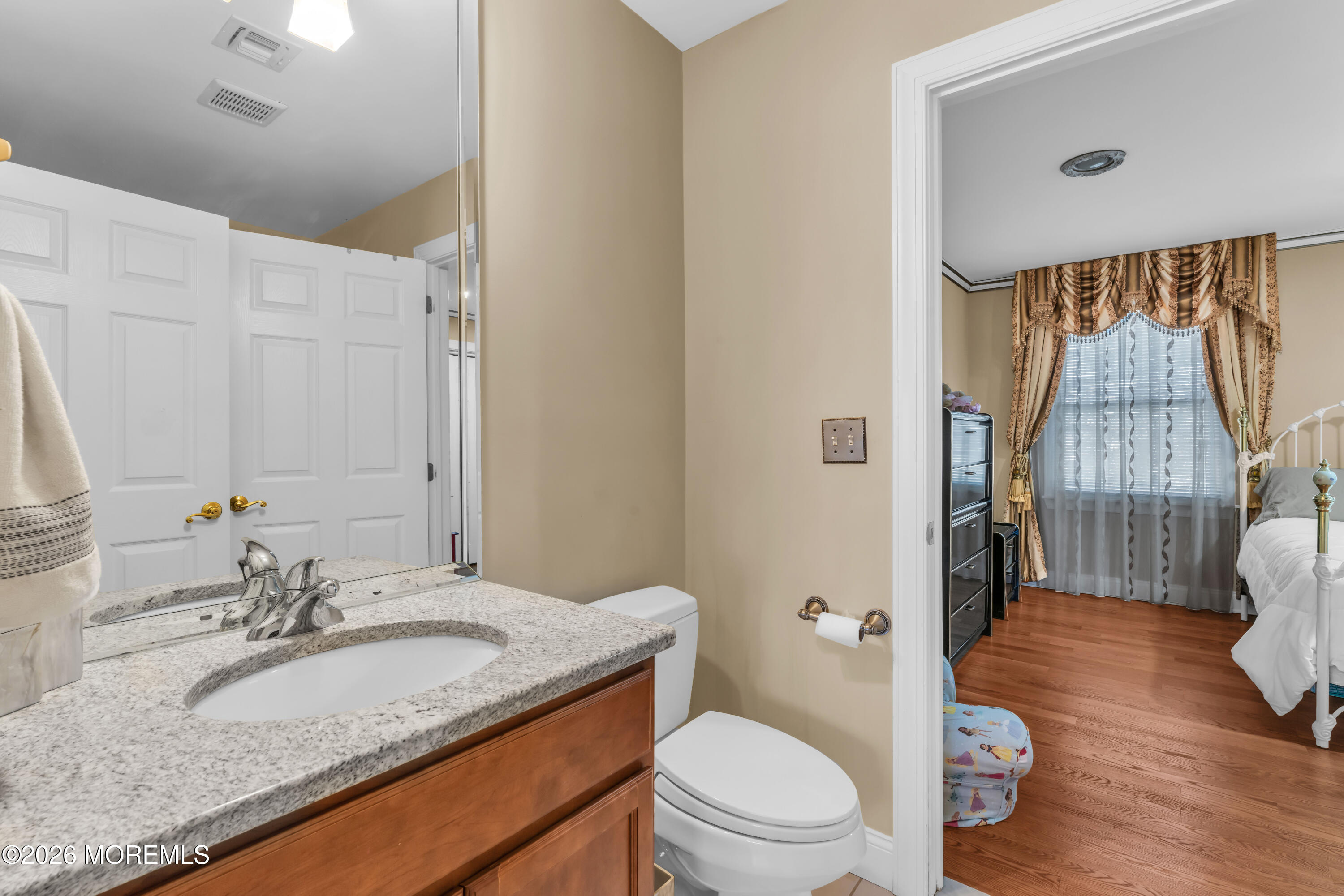 60 Yellow Meetinghouse Road Cream Ridge, NJ 08514 - Photo 32 of 59 a bathroom with a granite countertop sink toilet and shower