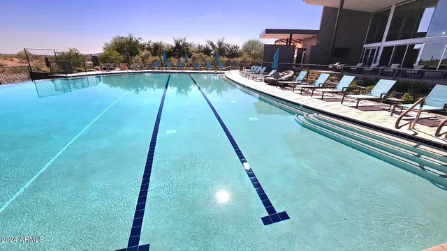 a outdoor space with patio furniture and potted plants