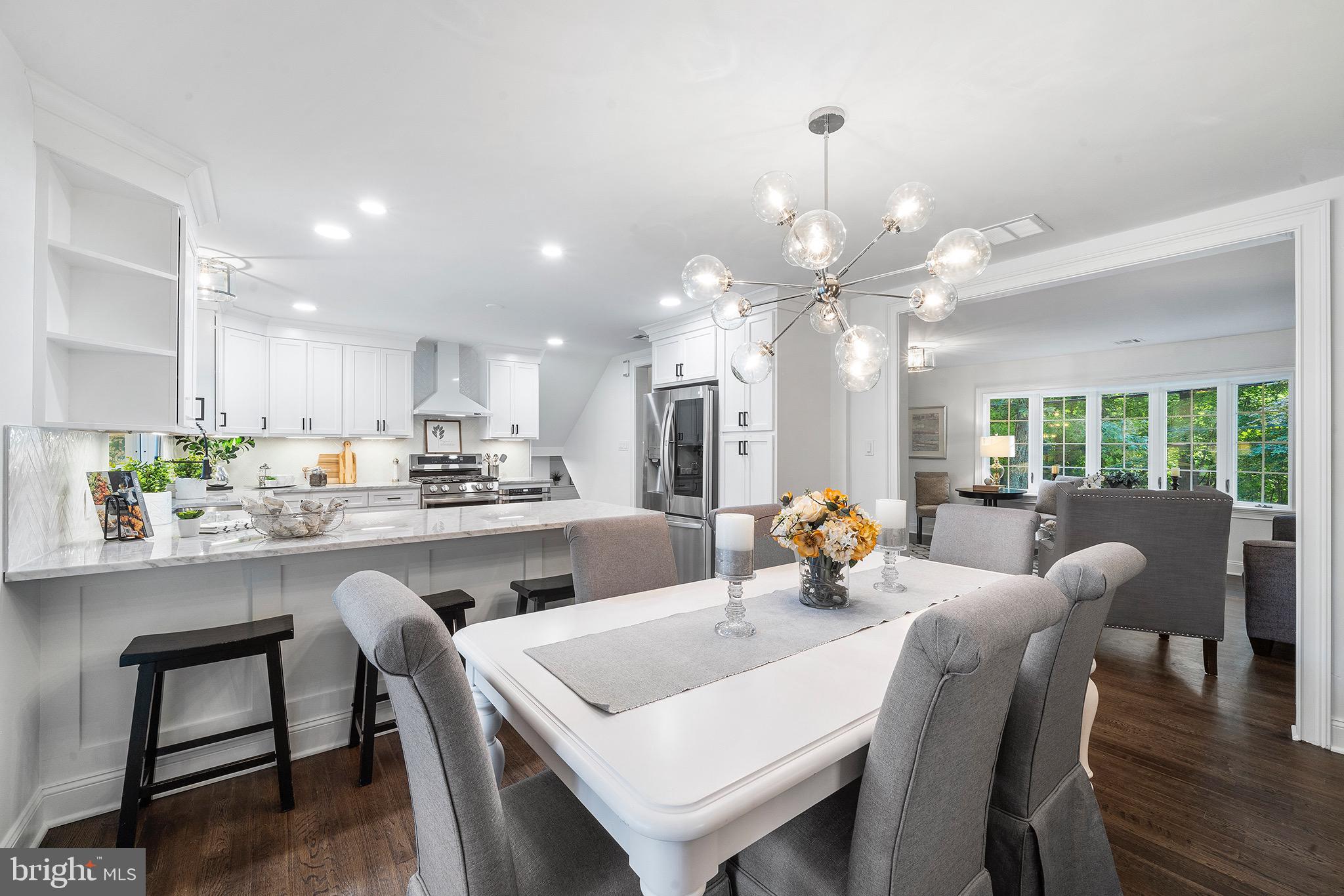 520 King Of Prussia Road Wayne, PA 19087 - Photo 4 of 21 Dining / Kitchen / Living Room