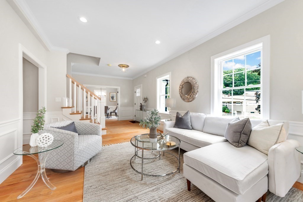 14 Yerxa Road Arlington, MA 02474 - Photo 5 of 42 a living room with furniture and a large window