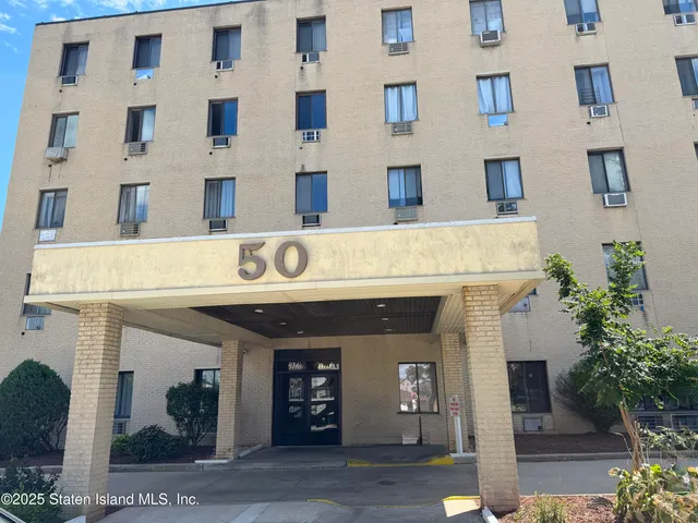 a view of a building with entryway
