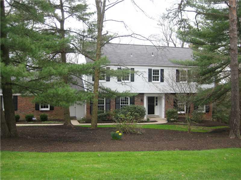 316 Wildberry Road Fox Chapel, PA 15238 - Photo 1 of 20 Exterior Front. View of attractive home beautifully landscaped.