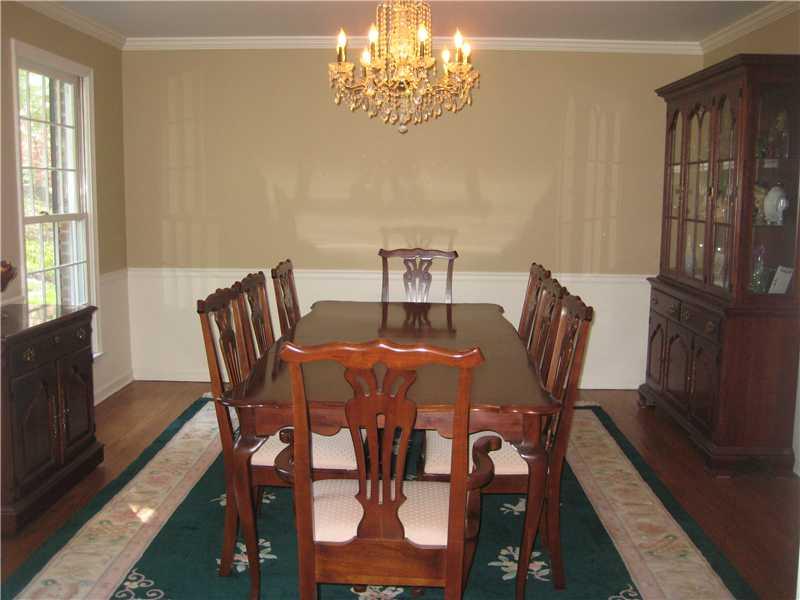 316 Wildberry Road Fox Chapel, PA 15238 - Photo 8 of 20 Dining Room. Spacious dining room with hardwood floors,chandeliar,and large windows.