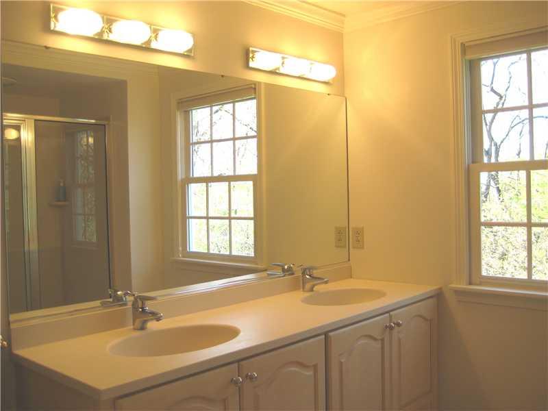 316 Wildberry Road Fox Chapel, PA 15238 - Photo 10 of 20 Master Bath/Spa. The Master bathroom was enlargened and completely renovated with double sink/vanity, walkin shower & glass privacy wall for commode.
