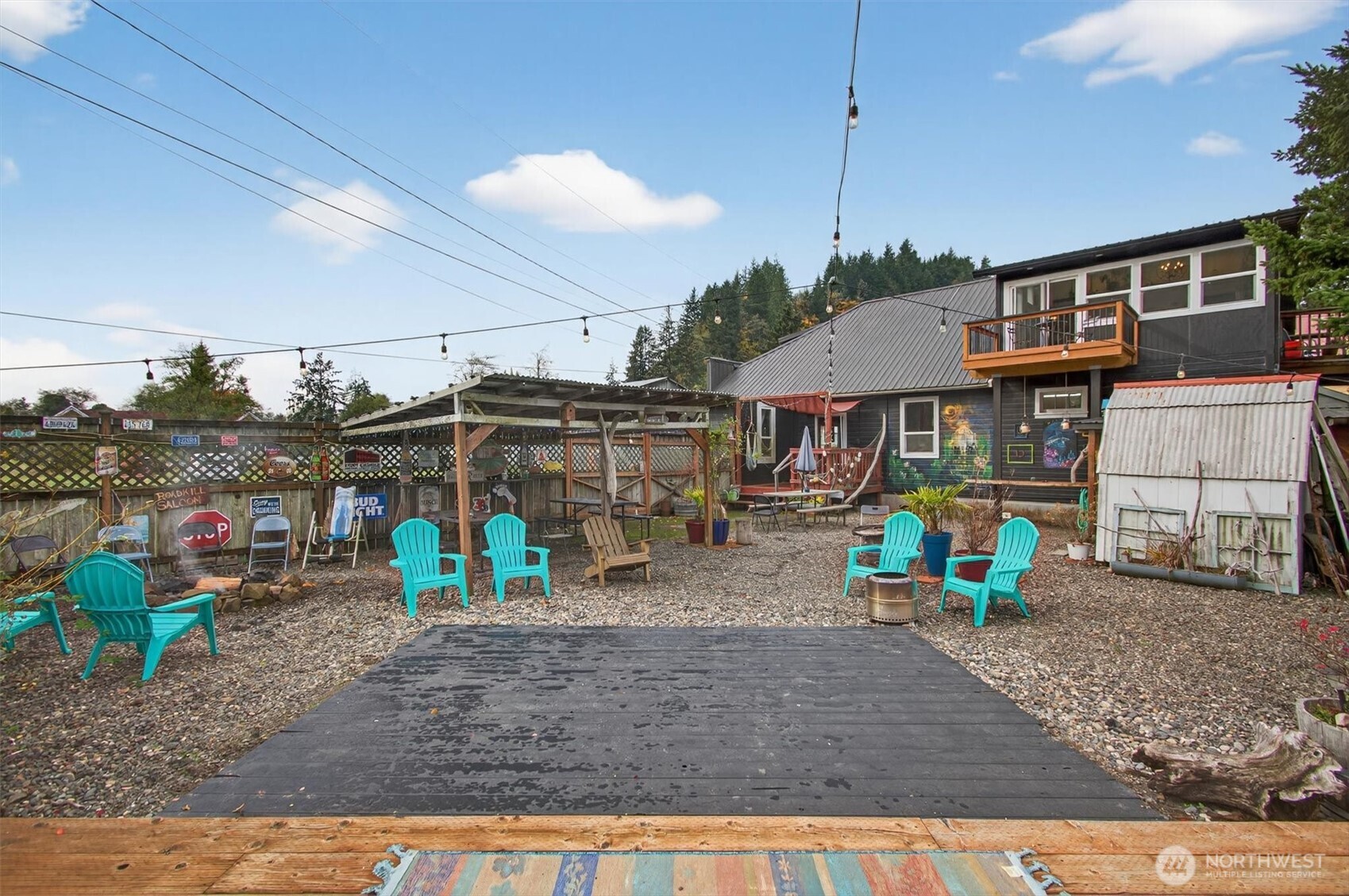 8 Fairgrounds Road Skamokawa, WA 98647 - Photo 20 of 40 a view of a park with swings