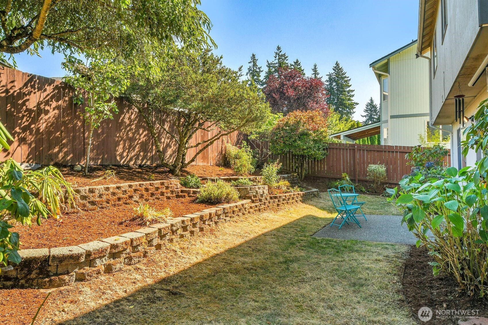 18524 114th Avenue Southeast Renton, WA 98055 - Photo 12 of 20 a view of a yard with plants and trees