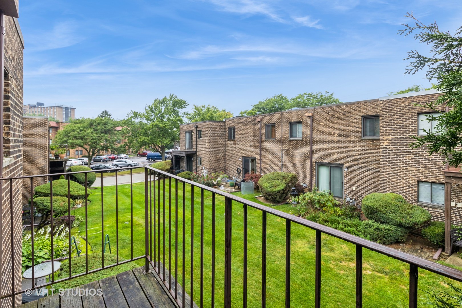 348 East Rimini Court, Unit 348 Palatine, IL 60067 - Photo 10 of 10 a view of a balcony with an outdoor space