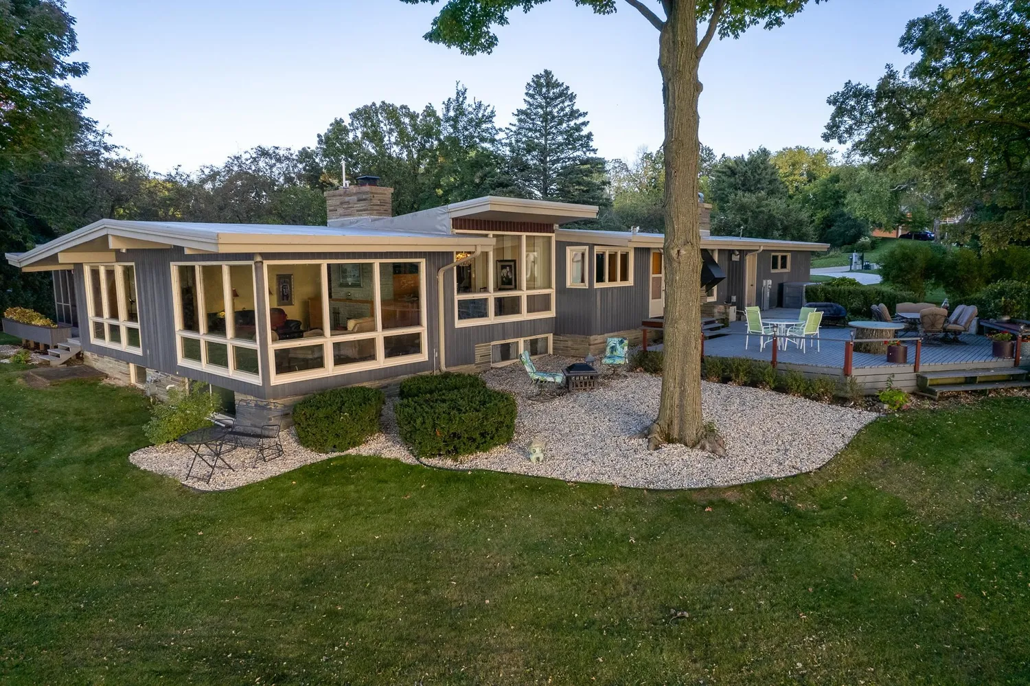 Wisconsin mid century home