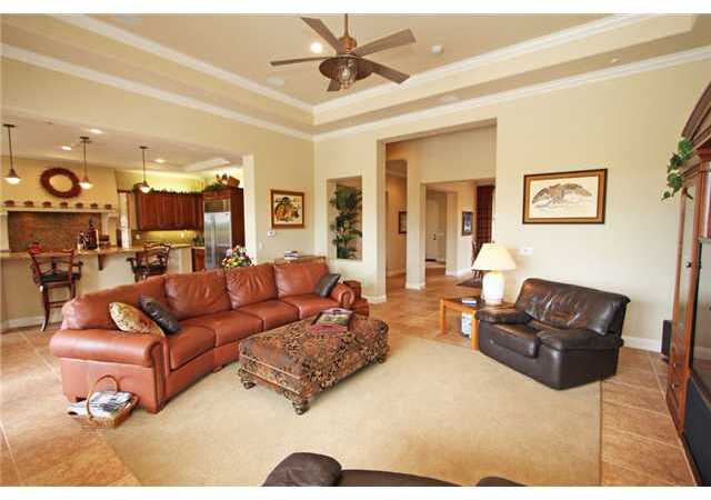 4010 Limber Pine Road Fallbrook, CA 92028 - Photo 11 of 24 Large family room, open onto kitchen with large windows overlooking the lush yard.