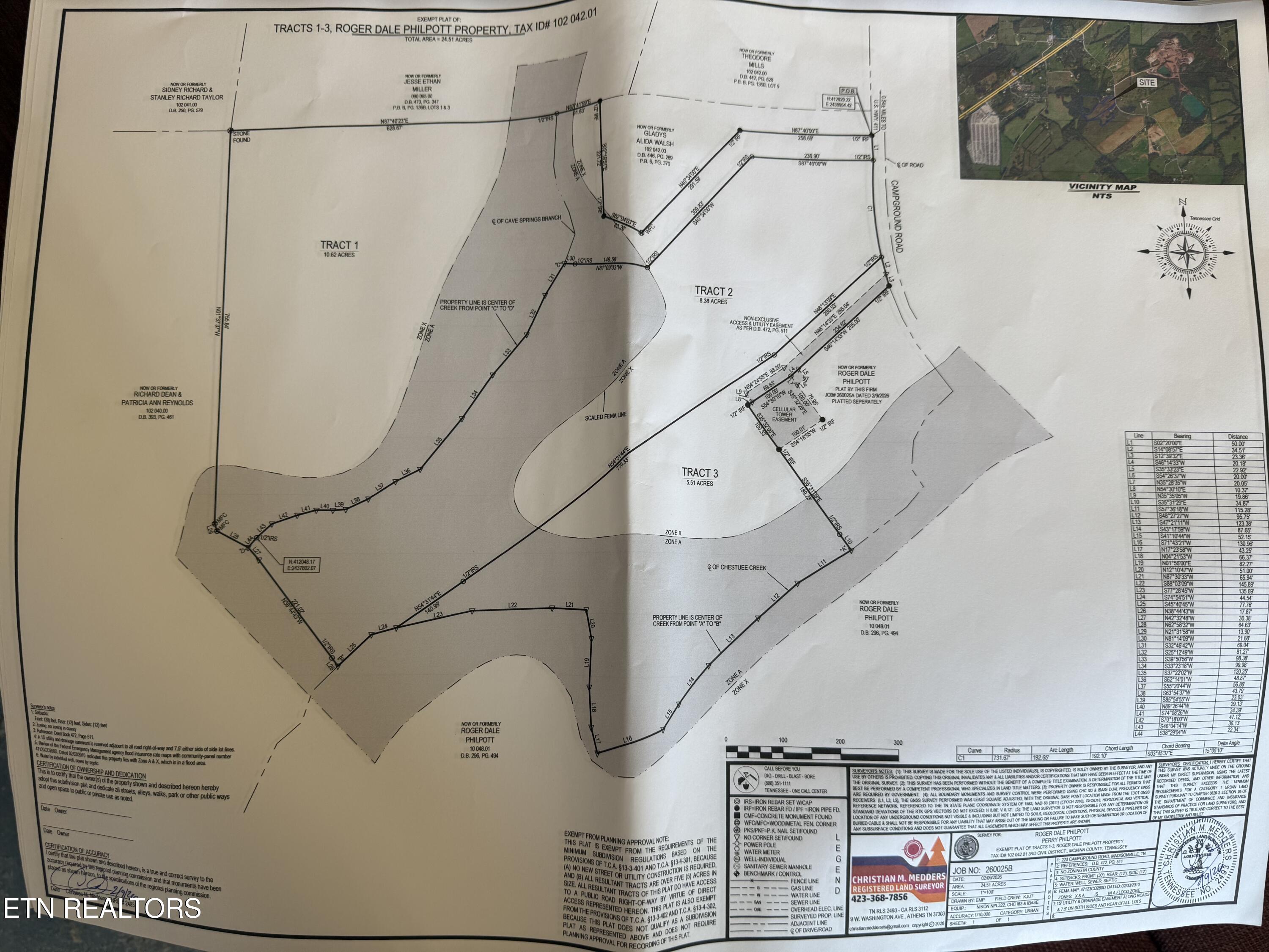 10.62-acrs Campground Road Madisonville, TN 37354 - Photo 19 of 19 Campground Rd Survey