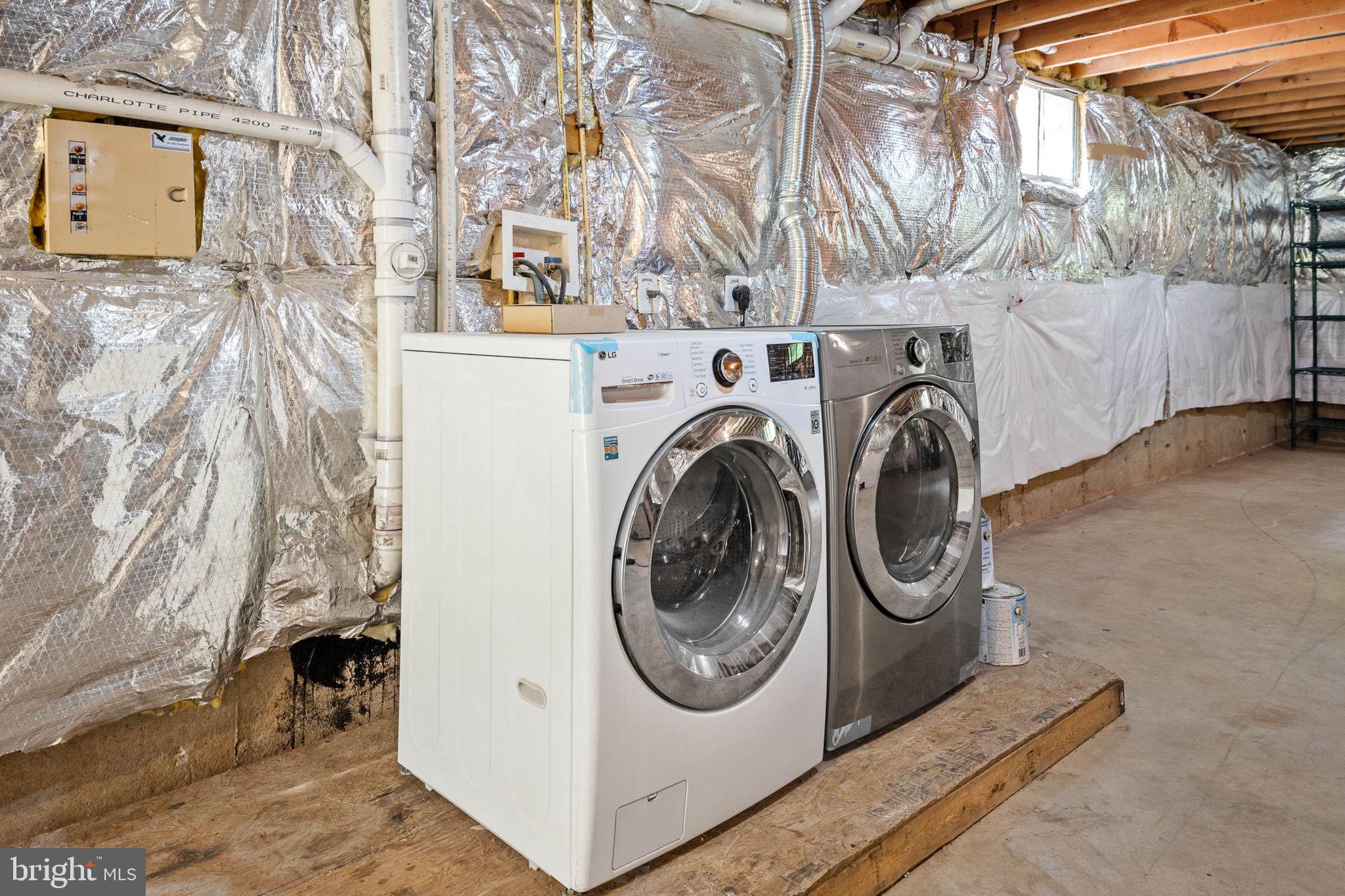 2283 Cromwell Road Catlett, VA 20119 - Photo 46 of 62 Lower level laundry in bsmt.