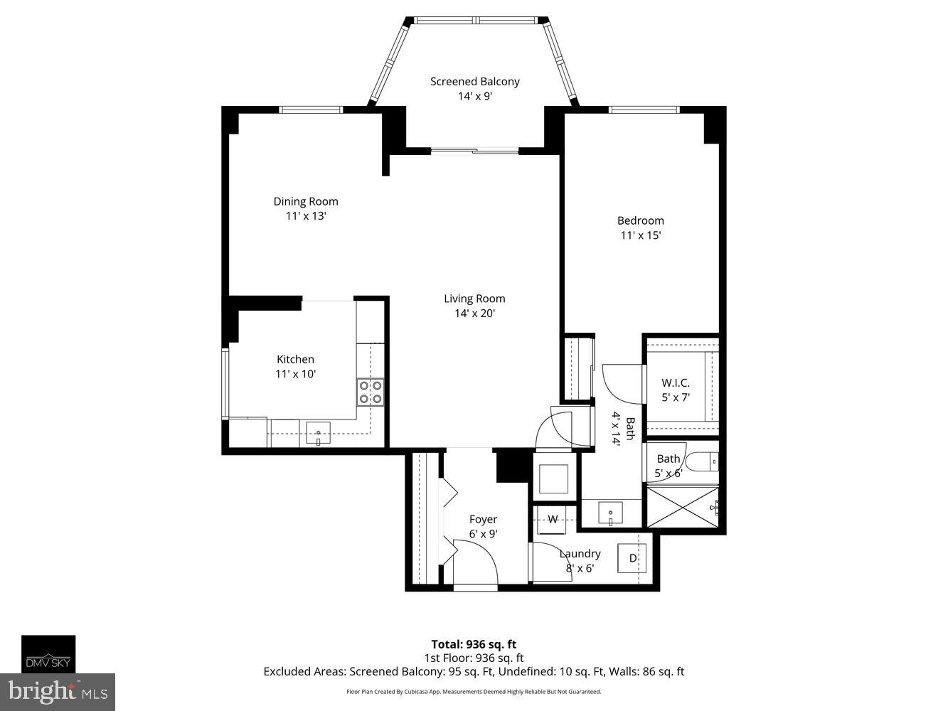 15115 Interlachen Drive, Unit 3425 Silver Spring, MD 20906 - Photo 41 of 41 Floor Plan