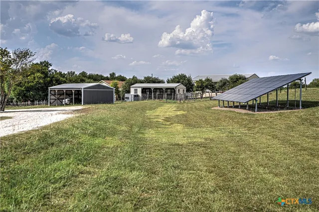 a view of a house with a balcony