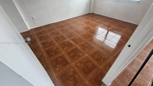 a view of wooden floor