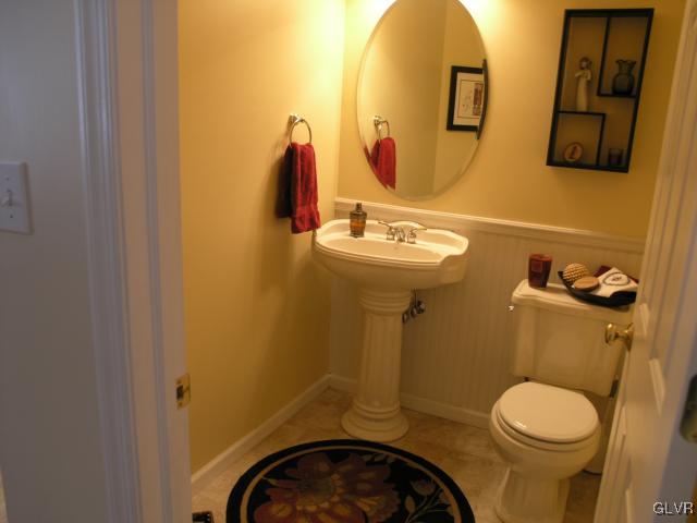 2128 Terry Road Nazareth, PA 18064 - Photo 9 of 15 a bathroom with a sink and a mirror