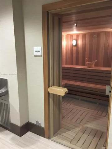 a view of entryway with a wooden floor