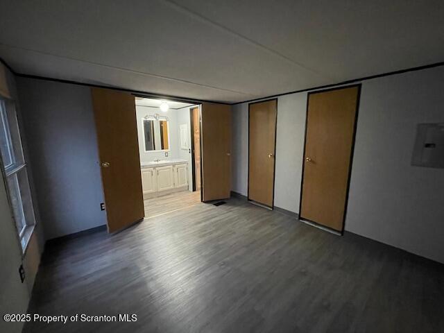 69 Robin Lane Gouldsboro, PA 18424 - Photo 11 of 22 an empty room with wooden floor and windows