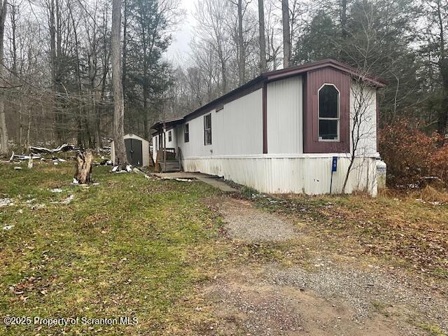 69 Robin Lane Gouldsboro, PA 18424 - Photo 2 of 22 a house view with a outdoor space