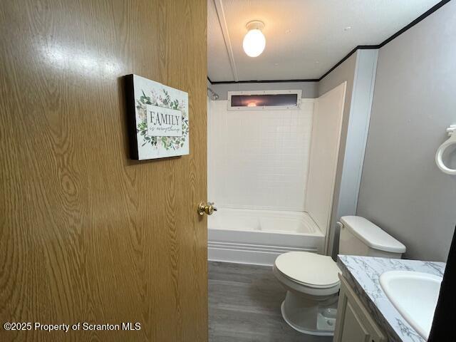 69 Robin Lane Gouldsboro, PA 18424 - Photo 21 of 22 a white toilet sitting next to a bathroom sink and a shower