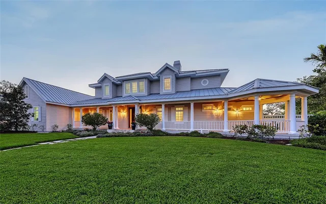 front view of house with a yard