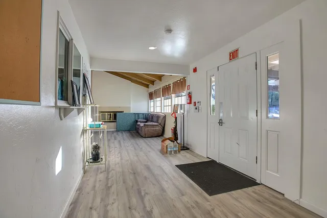 wooden floor in an empty room