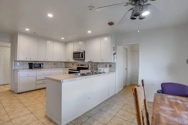 a view of an outdoor space and a yard