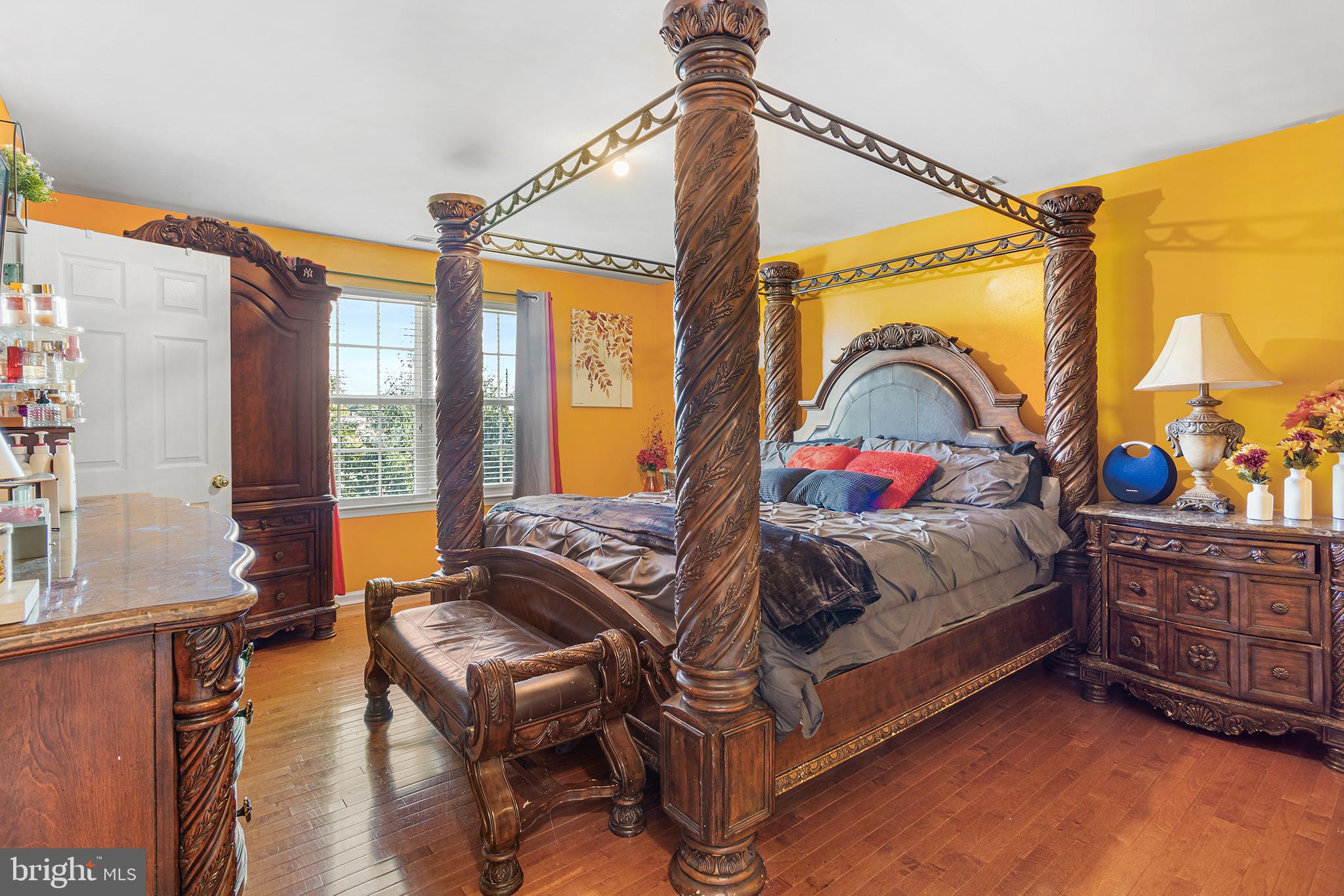 323 Pigott Drive Florence, NJ 08518 - Photo 23 of 36 a bedroom with a bed couch and a window