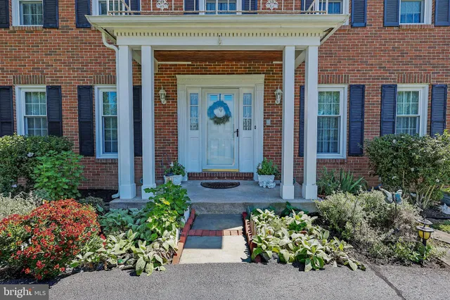 a front view of a house with outdoor