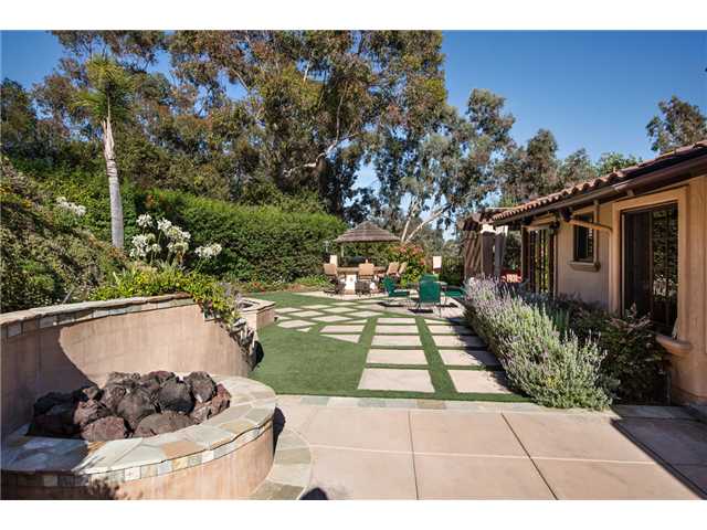 188 Candy Lane Encinitas, CA 92024 - Photo 23 of 25 Backyard featuring gas firepit perfect for those chilly evenings.
