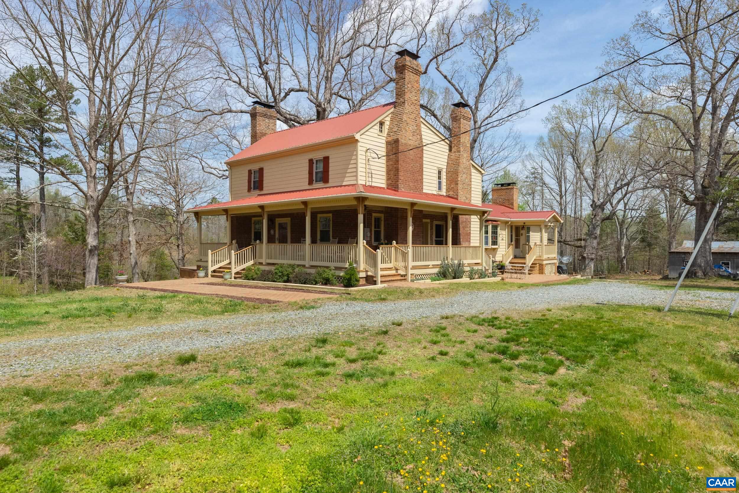 3100 Bacon School Road Saxe, VA 23967 - Photo 1 of 47 a front view of a building with a yard